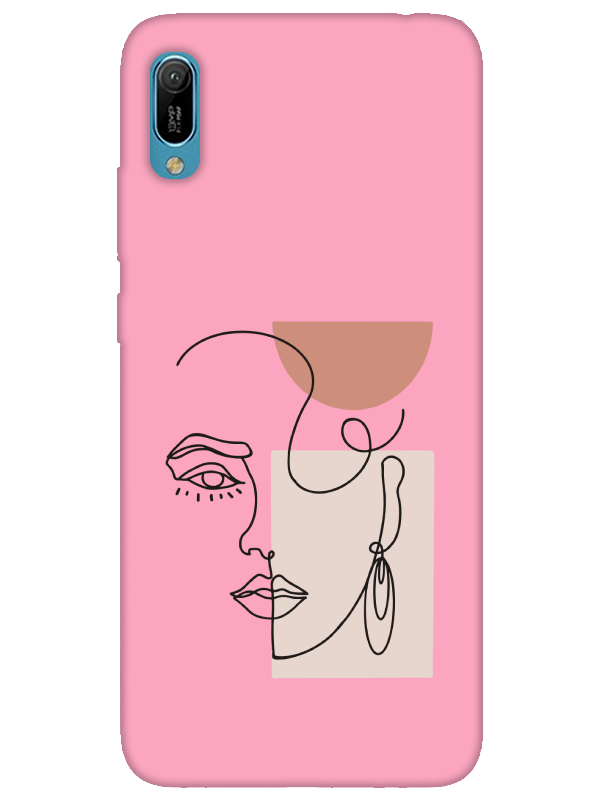 Huawei%20Y6%202019%20Women%20Art%20Pembe%20Telefon%20Kılıfı