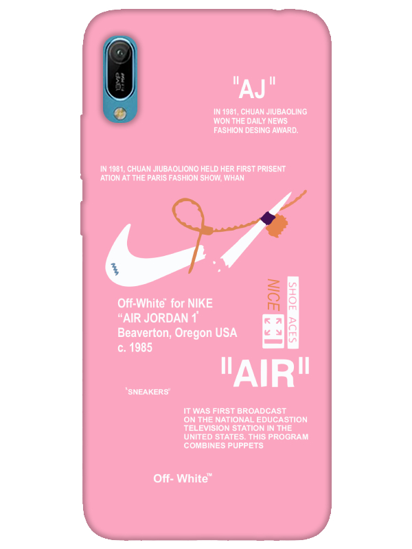 Huawei%20Y6%202019%20Nike%20Air%20Pembe%20Telefon%20Kılıfı