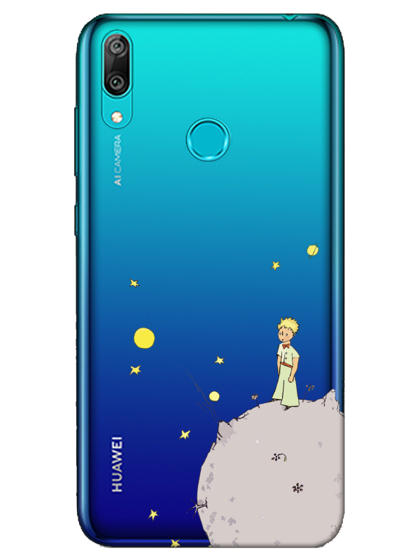 Huawei%20Y7%202019%20Küçük%20Prens%20Şeffaf%20Telefon%20Kılıfı