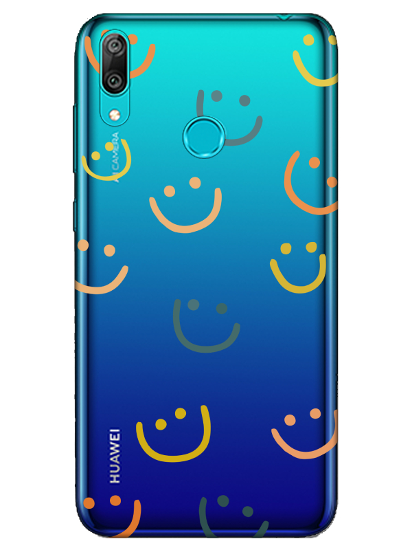 Huawei%20Y7%202019%20Emoji%20Gülen%20Yüz%20Şeffaf%20Telefon%20Kılıfı