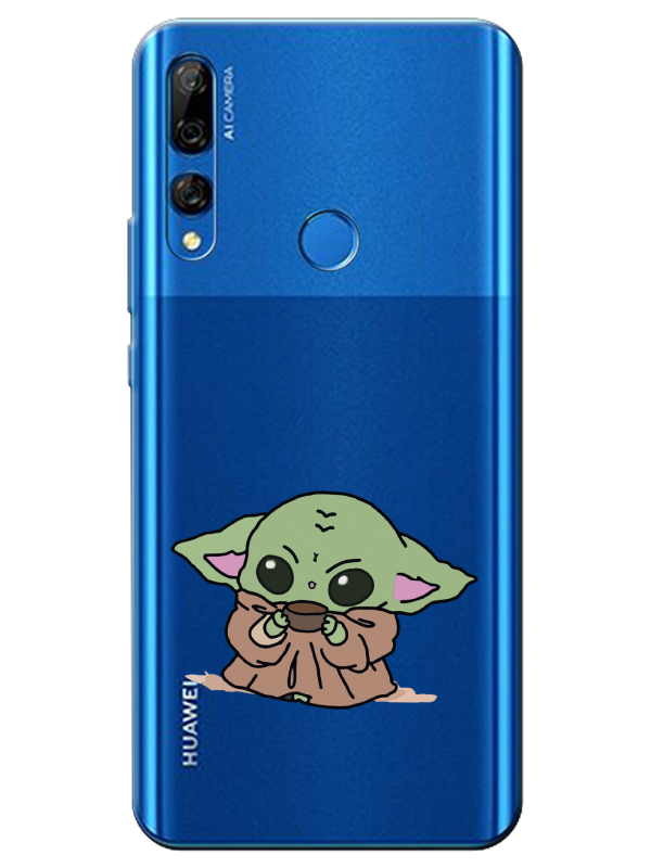 Huawei%20Y9%20Prime%202019%20Baby%20Yoda%20Şeffaf%20Telefon%20Kılıfı