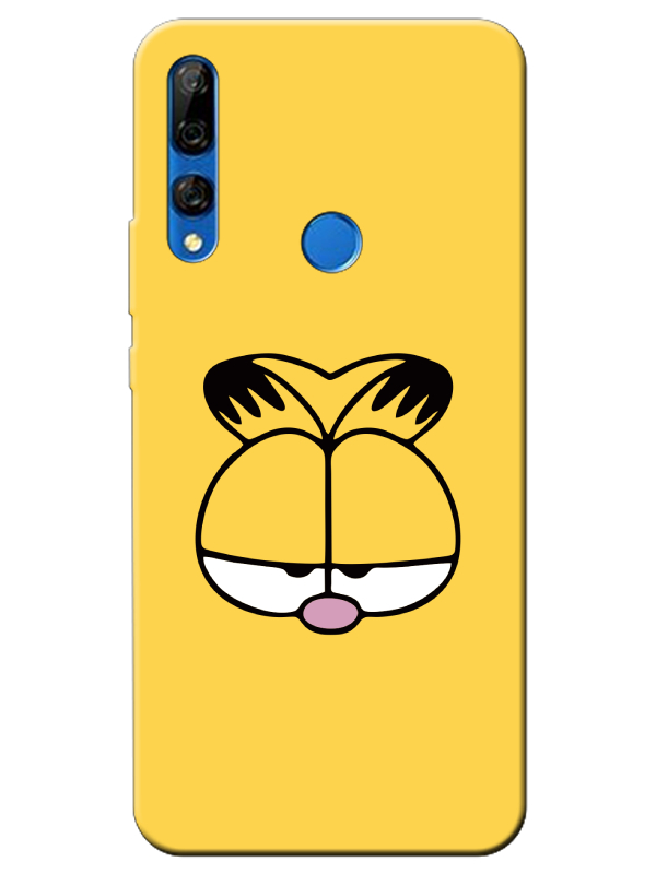 Huawei%20Y9%20Prime%202019%20Garfield%20Sarı%20Telefon%20Kılıfı