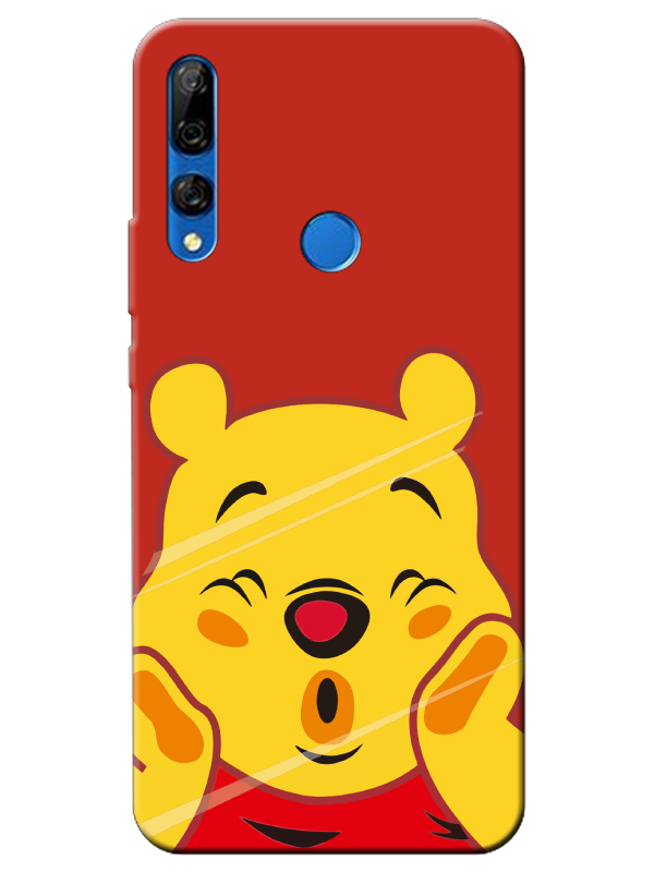 Huawei%20Y9%20Prime%202019%20Winnie%20The%20Pooh%20Kırmızı%20Telefon%20Kılıfı