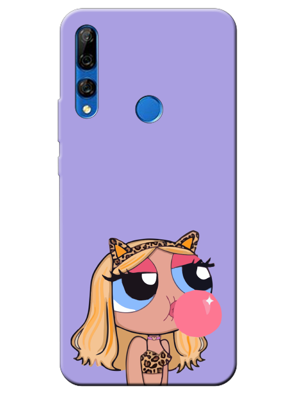 Huawei%20Y9%20Prime%202019%20Powerpuff%20Girls%20Lila%20Telefon%20Kılıfı