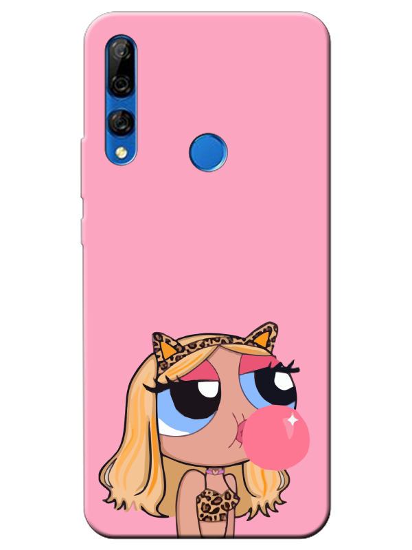 Huawei%20Y9%20Prime%202019%20Powerpuff%20Girls%20Pembe%20Telefon%20Kılıfı