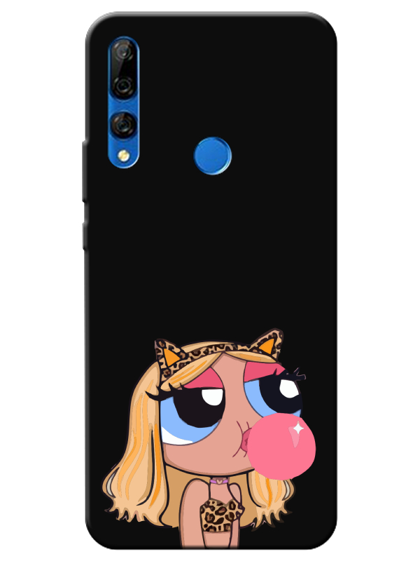 Huawei%20Y9%20Prime%202019%20Powerpuff%20Girls%20Siyah%20Telefon%20Kılıfı