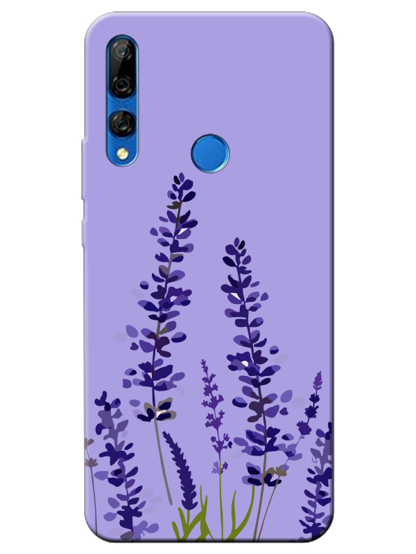 Huawei%20Y9%20Prime%202019%20Lavanta%20Desenli%20Lila%20Telefon%20Kılıfı