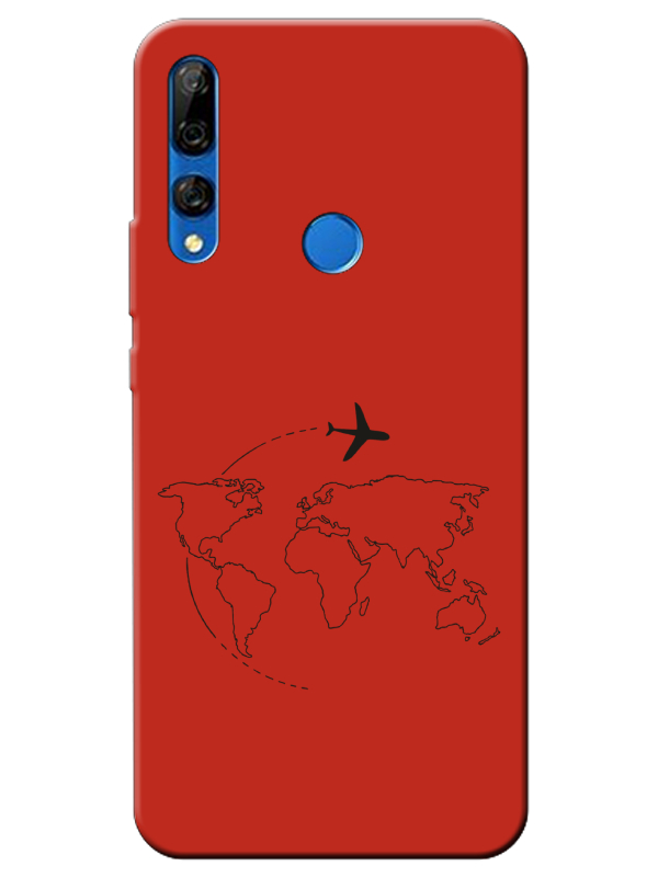 Huawei%20Y9%20Prime%202019Face%20Art%20Kırmızı%20Telefon%20Kılıfı