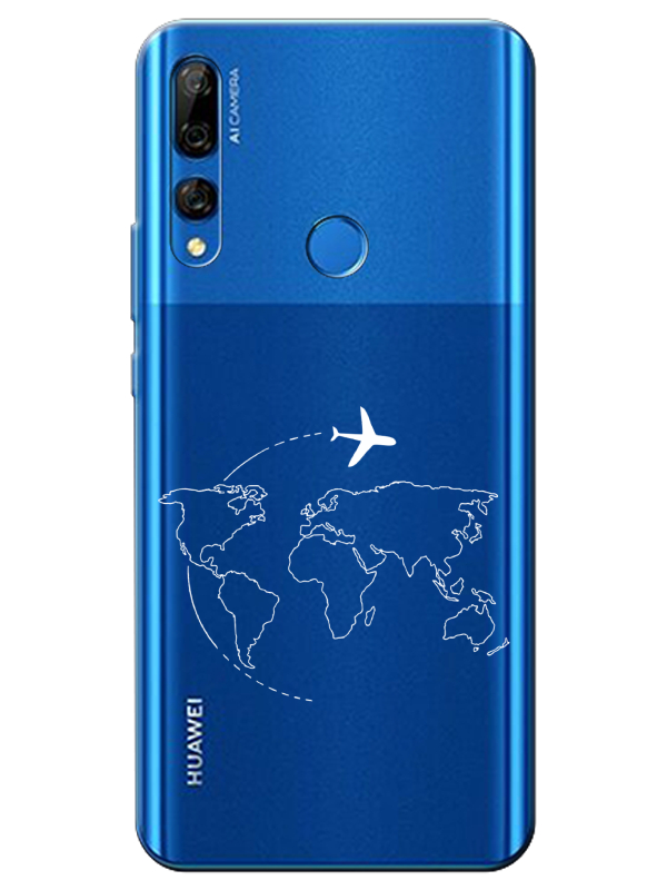 Huawei%20Y9%20Prime%202019Face%20Art%20Şeffaf%20Telefon%20Kılıfı