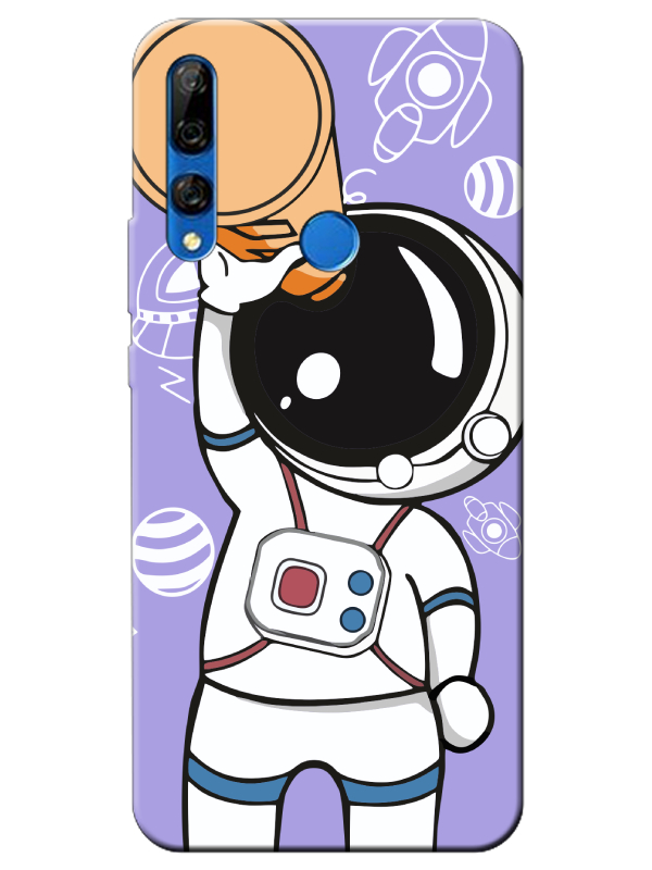 Huawei%20Y9%20Prime%202019%20Astronot%20Lila%20Telefon%20Kılıfı