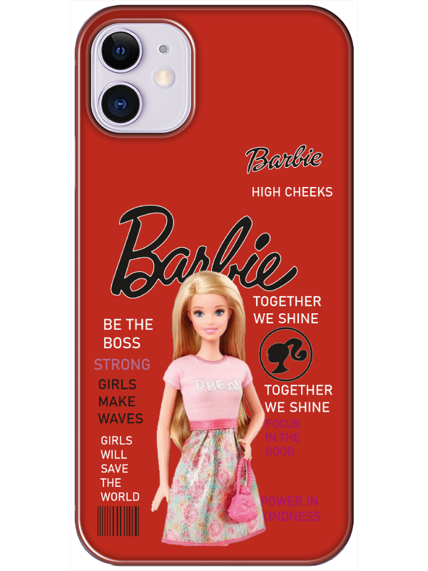 iPhone%2011%20Barbie%20Kırmızı%20Telefon%20Kılıfı