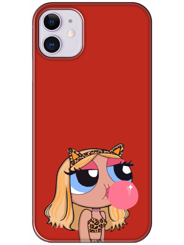 iPhone%2011%20Powerpuff%20Girls%20Kırmızı%20Telefon%20Kılıfı