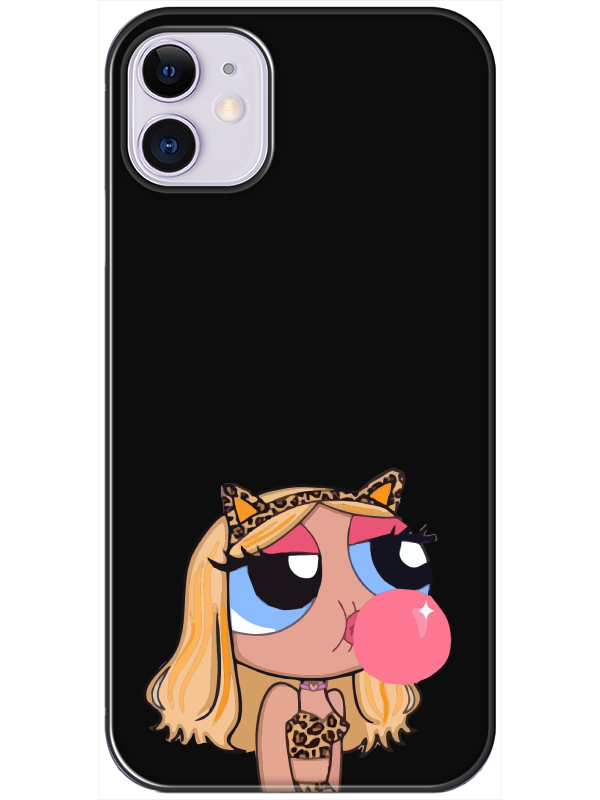 iPhone%2011%20Powerpuff%20Girls%20Siyah%20Telefon%20Kılıfı