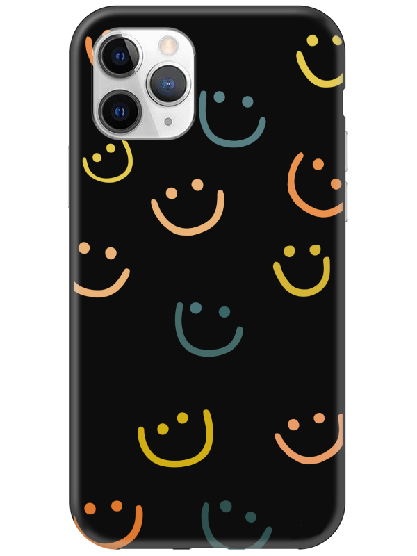 iPhone%2011%20Pro%20Emoji%20Gülen%20Yüz%20Siyah%20Telefon%20Kılıfı