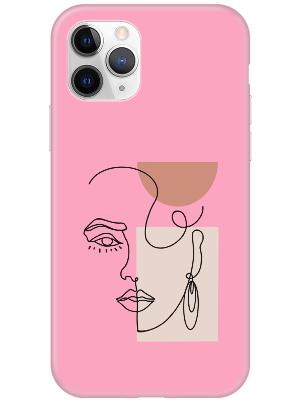 iPhone%2011%20Pro%20Women%20Art%20Pembe%20Telefon%20Kılıfı