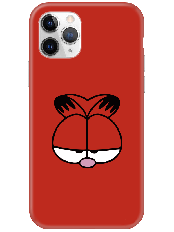 iPhone%2011%20Pro%20Max%20Garfield%20Kırmızı%20Telefon%20Kılıfı