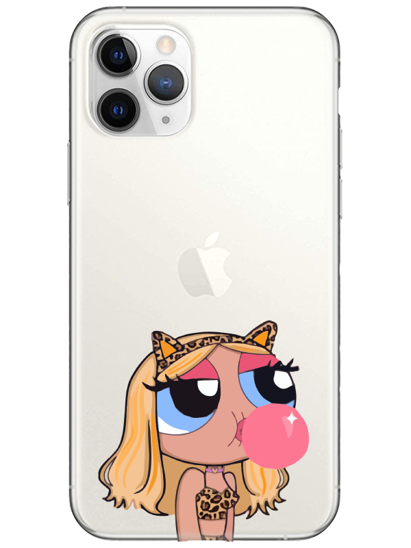 iPhone%2011%20Pro%20Max%20Powerpuff%20Girls%20Şeffaf%20Telefon%20Kılıfı