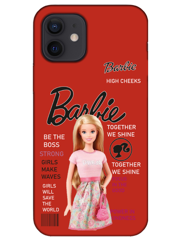 iPhone%2012%20Barbie%20Kırmızı%20Telefon%20Kılıfı