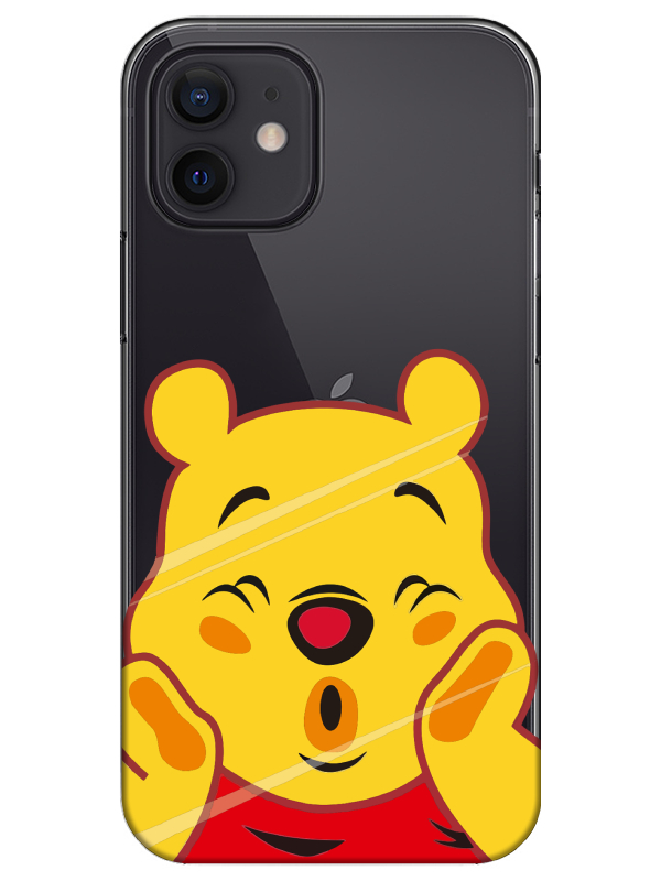 iPhone%2012%20Winnie%20The%20Pooh%20Şeffaf%20Telefon%20Kılıfı