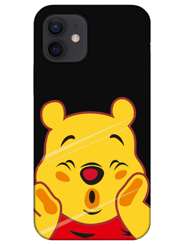 iPhone%2012%20Winnie%20The%20Pooh%20Siyah%20Telefon%20Kılıfı