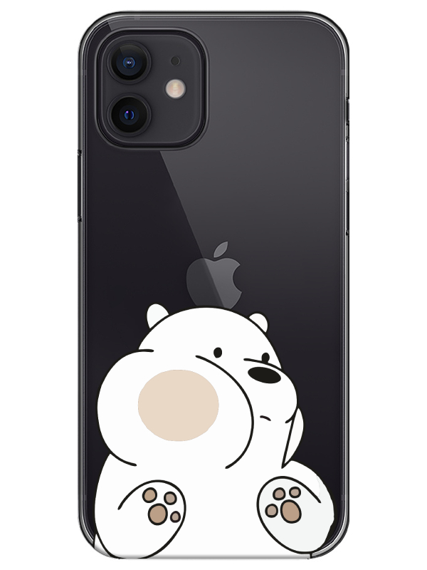 iPhone%2012%20Mini%20Panda%20Şeffaf%20Telefon%20Kılıfı