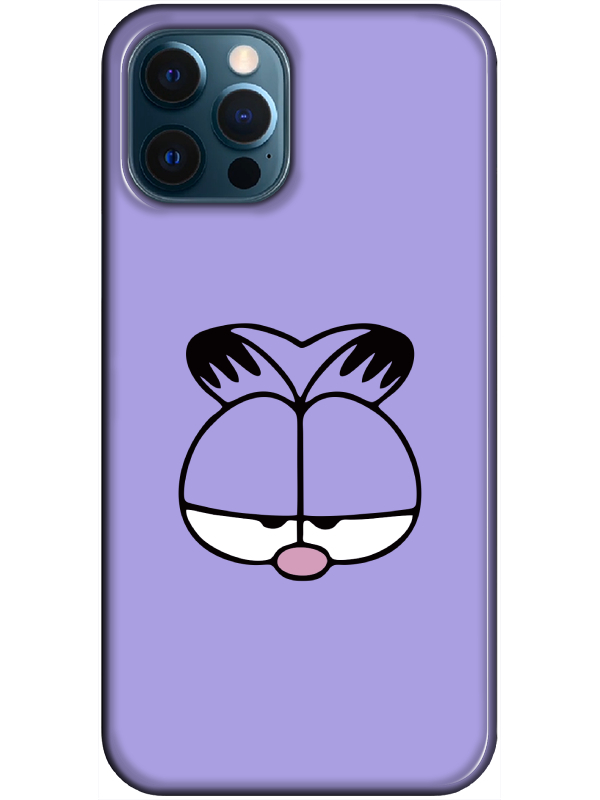 iPhone%2012%20Pro%20Garfield%20Lila%20Telefon%20Kılıfı