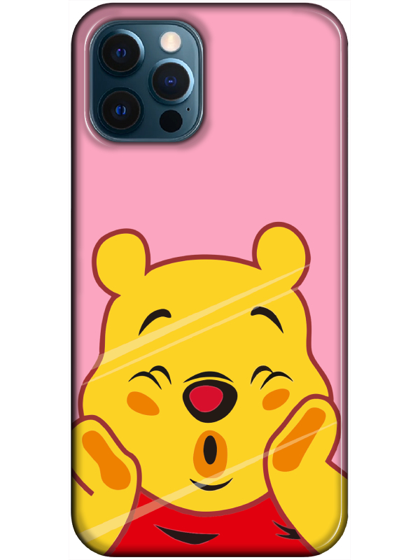 iPhone%2012%20Pro%20Winnie%20The%20Pooh%20Pembe%20Telefon%20Kılıfı