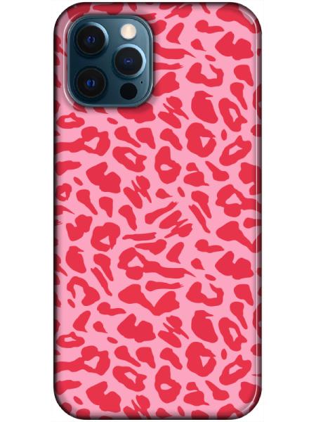 iPhone%2012%20Pro%20Leopar%20Desen%20Pembe%20Telefon%20Kılıfı