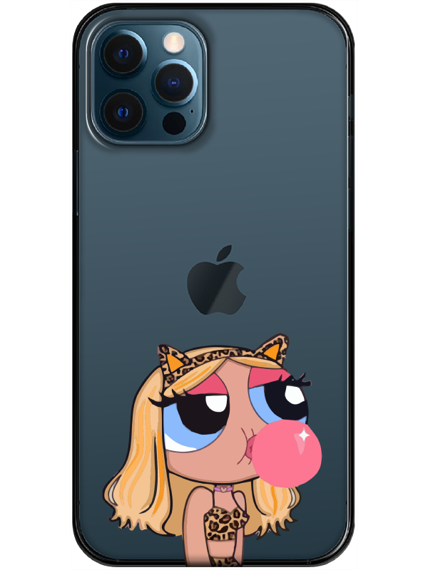 iPhone%2012%20Pro%20Max%20Powerpuff%20Girls%20Şeffaf%20Telefon%20Kılıfı