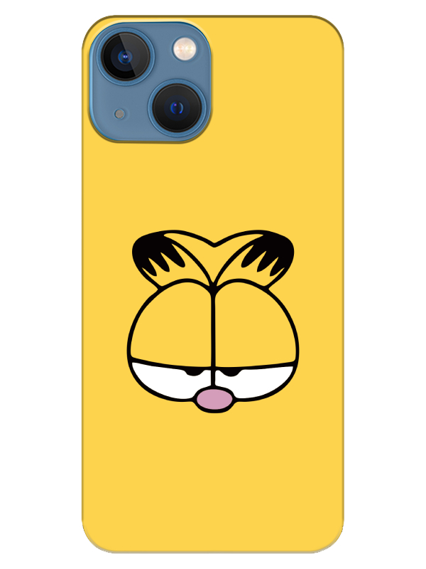 iPhone%2013%20Garfield%20Sarı%20Telefon%20Kılıfı