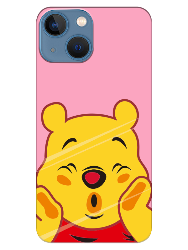 iPhone%2013%20Winnie%20The%20Pooh%20Pembe%20Telefon%20Kılıfı