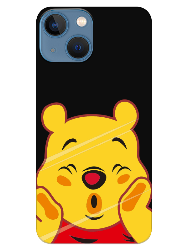 iPhone%2013%20Winnie%20The%20Pooh%20Siyah%20Telefon%20Kılıfı