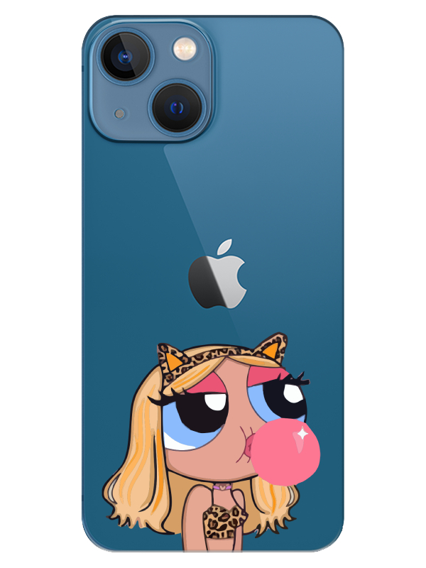 iPhone%2013%20Powerpuff%20Girls%20Şeffaf%20Telefon%20Kılıfı