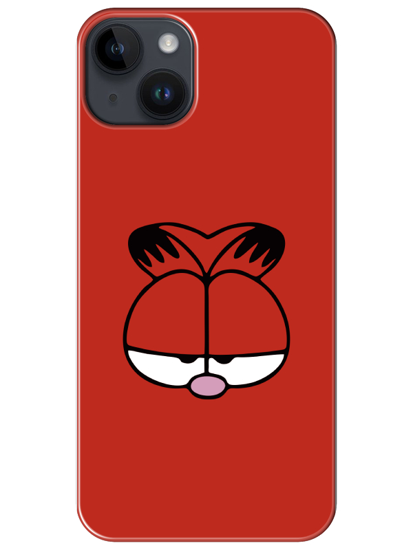 iPhone%2014%20Garfield%20Kırmızı%20Telefon%20Kılıfı