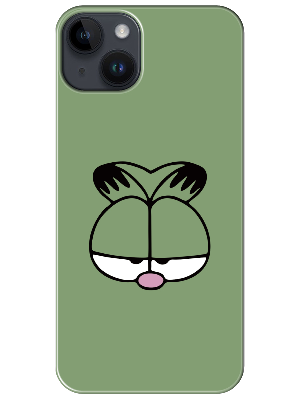 iPhone%2014%20Garfield%20Yeşil%20Telefon%20Kılıfı