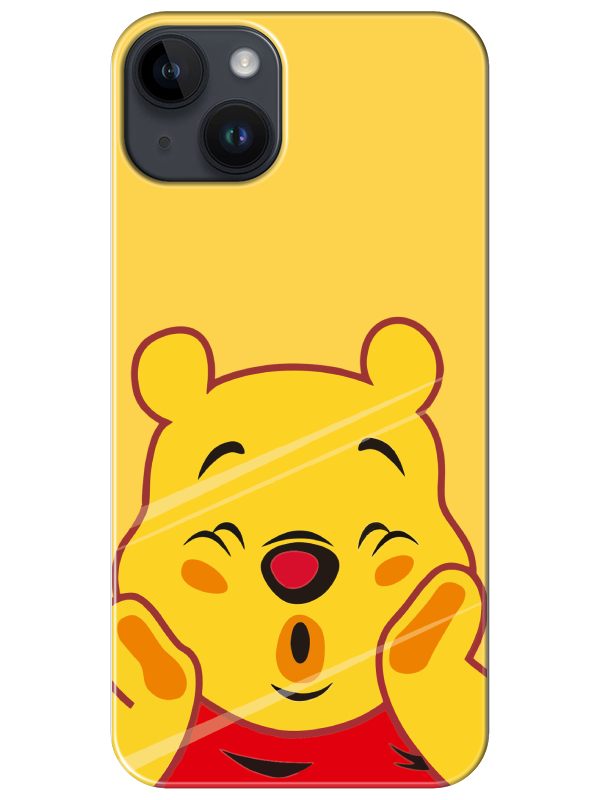 iPhone%2014%20Winnie%20The%20Pooh%20Sarı%20Telefon%20Kılıfı