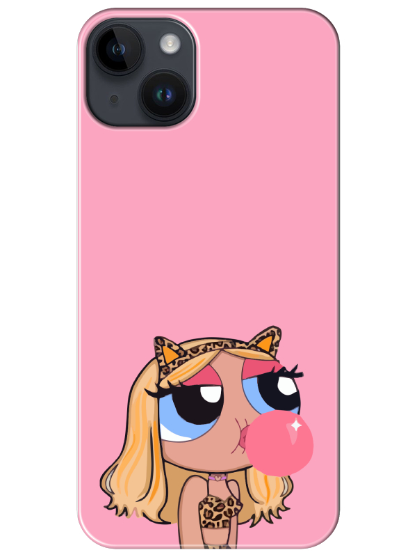 iPhone%2014%20Powerpuff%20Girls%20Pembe%20Telefon%20Kılıfı