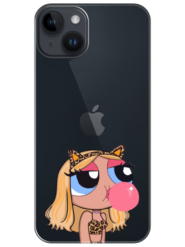 iPhone%2014%20Powerpuff%20Girls%20Şeffaf%20Telefon%20Kılıfı