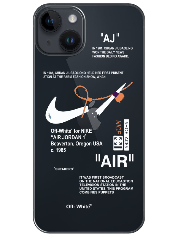 iPhone%2014%20Nike%20Air%20Şeffaf%20Telefon%20Kılıfı