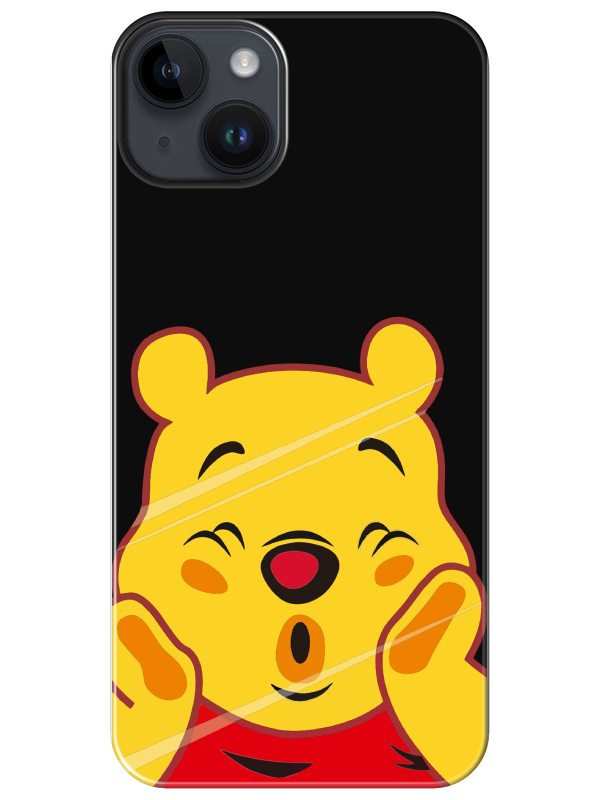 iPhone%2014%20Plus%20Winnie%20The%20Pooh%20Siyah%20Telefon%20Kılıfı