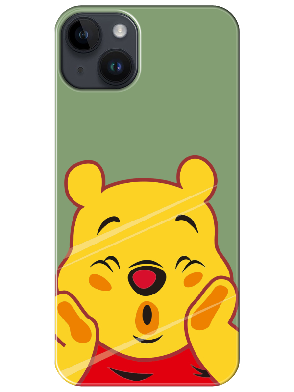 iPhone%2014%20Plus%20Winnie%20The%20Pooh%20Yeşil%20Telefon%20Kılıfı