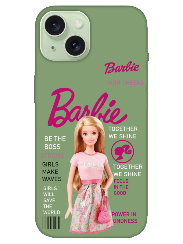 iPhone%2015%20Plus%20Barbie%20Yeşil%20Telefon%20Kılıfı