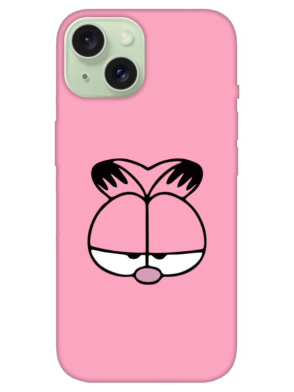 iPhone%2015%20Garfield%20Pembe%20Telefon%20Kılıfı