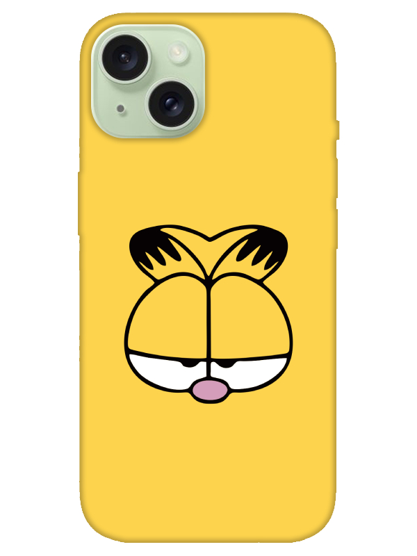 iPhone%2015%20Garfield%20Sarı%20Telefon%20Kılıfı