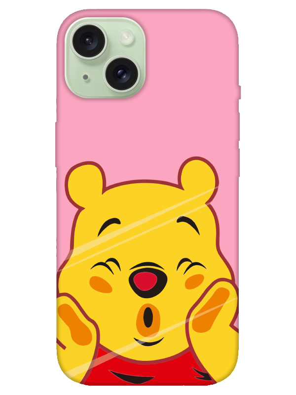 iPhone%2015%20Plus%20Winnie%20The%20Pooh%20Pembe%20Telefon%20Kılıfı