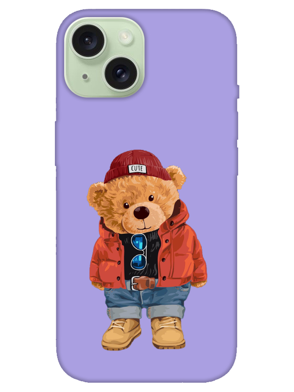 iPhone%2015%20Plus%20Teddy%20Bear%20Lila%20Telefon%20Kılıfı