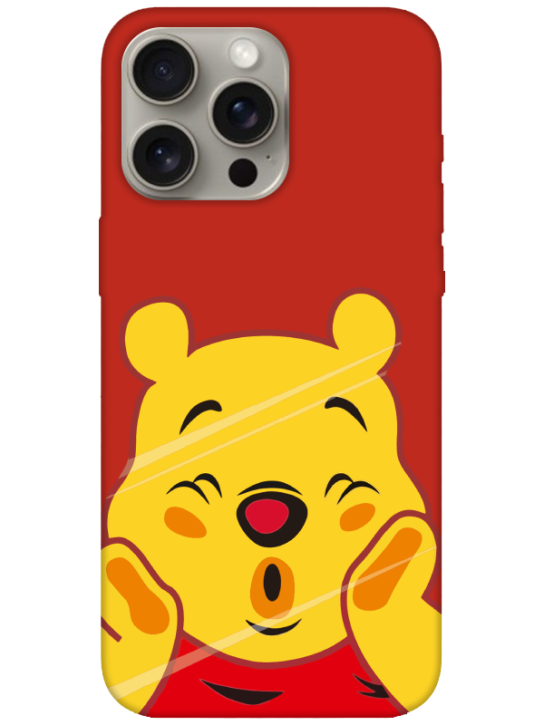 iPhone%2015%20Pro%20Winnie%20The%20Pooh%20Kırmızı%20Telefon%20Kılıfı