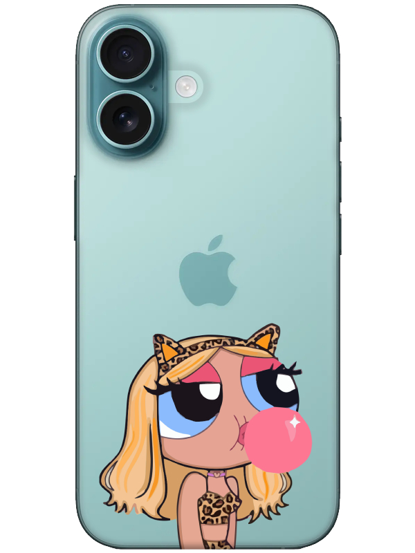 iPhone%2016%20Powerpuff%20Girls%20Şeffaf%20Telefon%20Kılıfı