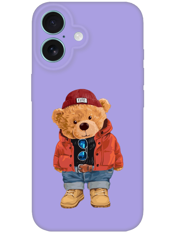 iPhone%2016%20Plus%20Teddy%20Bear%20Lila%20Telefon%20Kılıfı