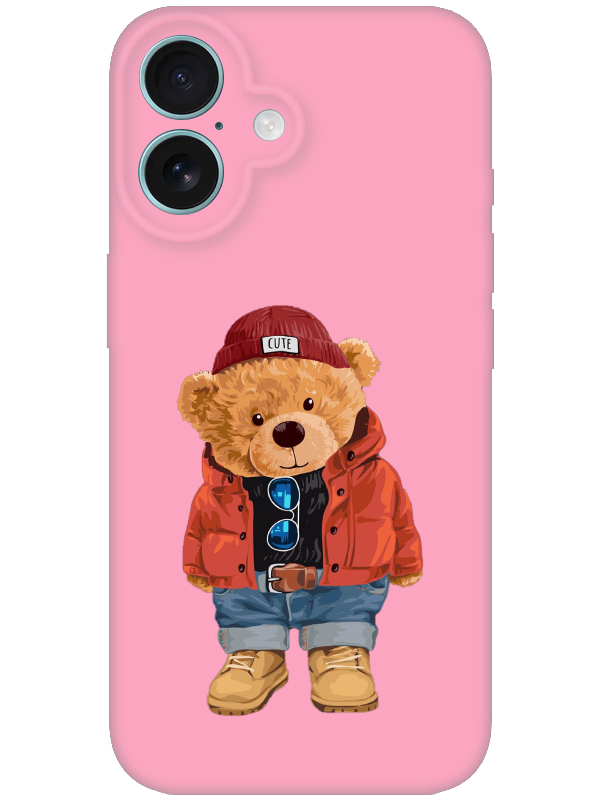 iPhone%2016%20Plus%20Teddy%20Bear%20Pembe%20Telefon%20Kılıfı